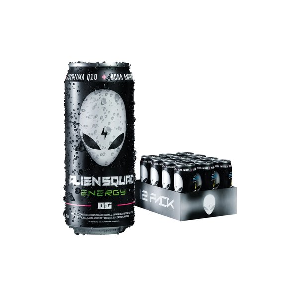Pack X12 Pre Entreno Liquido 473ml Alien Squad Energy