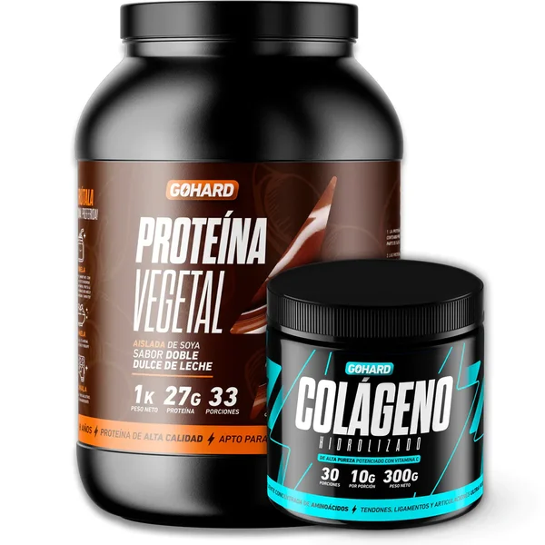 Pack Proteina Vegetal + Colageno Hidrolizado Gohard