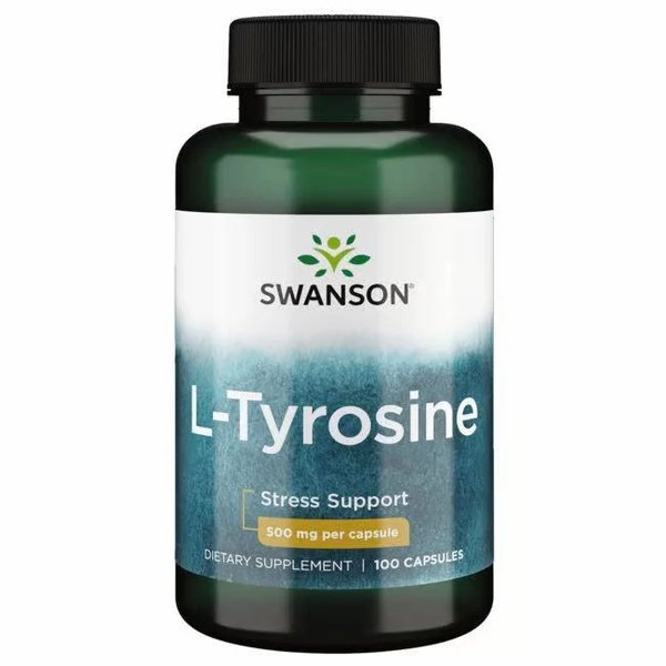 L-Tyrosine 500mg 100 Cápsulas Swanson