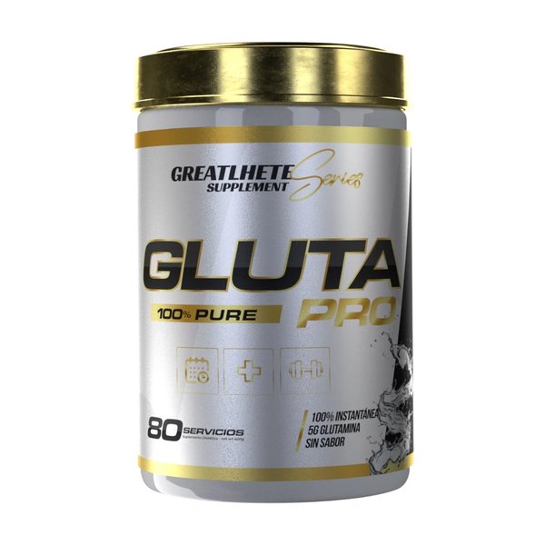Glutamina 100% Pure Pro 80Sv 400gr Greatlhete