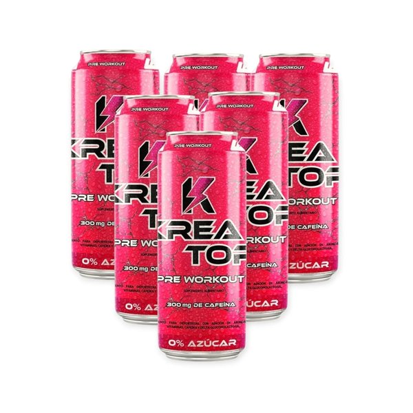 Pack 6 Energeticas Kreator 473ml Winkler