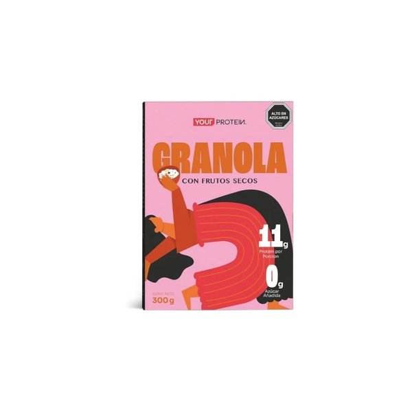 Granola Con Frutos Secos 300g Your Protein