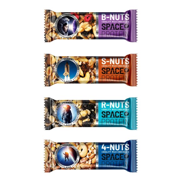 Barras Nuts Space Protein