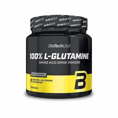 Glutamina 100% Glutamine 500gr Biotechusa