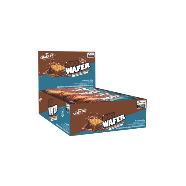 Pack 12 Wafer Proteico 25g Shark Pro