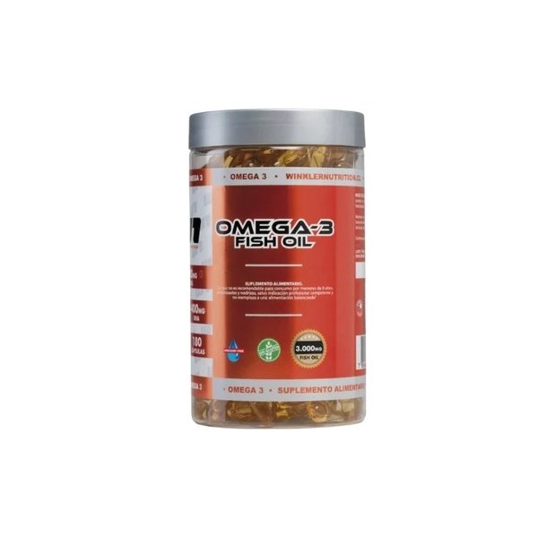 Omega 3 Fish Oil 180 Cápsulas Winkler