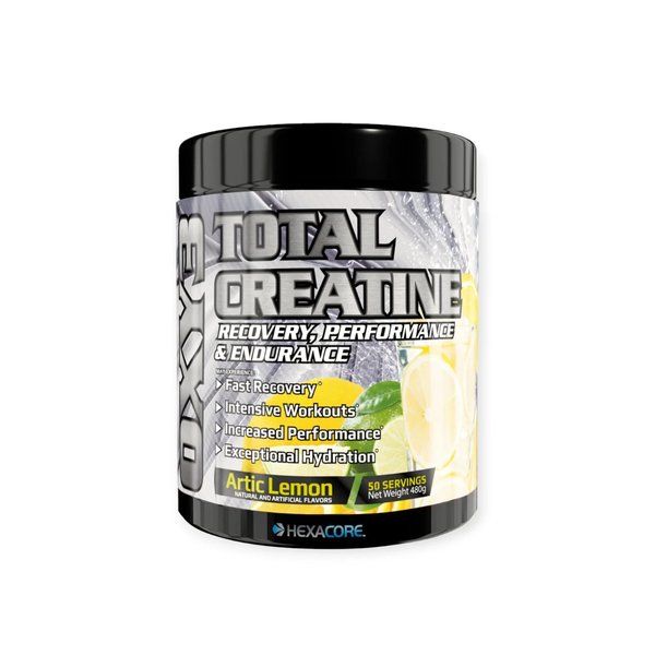 Creatina Total Oxy 3 480gr 50 Sv Hexacore