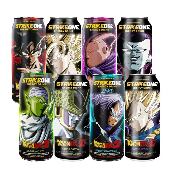 Pack 8 Unidades Colección Dragon Ball Z Strike One