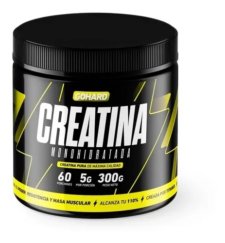 Creatina Monohidratada 60Servicios Gohard