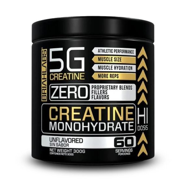 Creatina Monohidratada 300gr 60Servicios Briahlabs