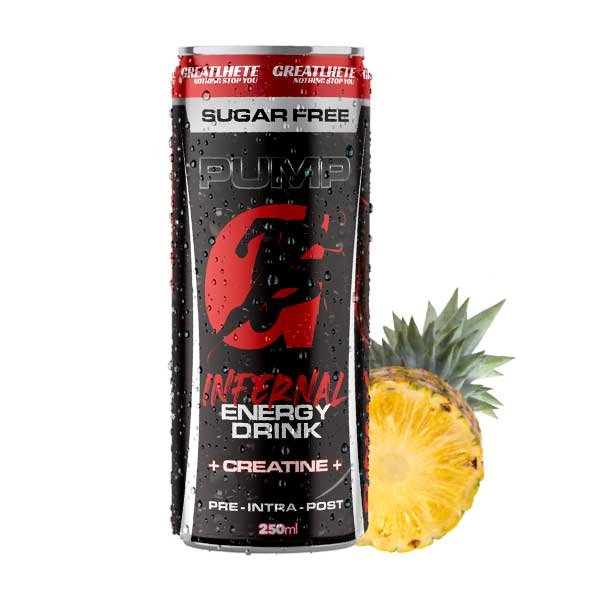 Energetica G-Energydrink Pump Infernal Con Creatina Greatlhete