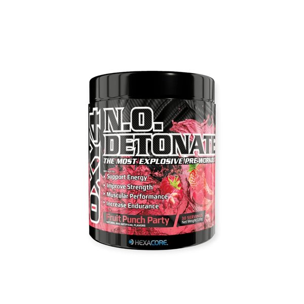 Pre- Entreno Oxy 4 N.O Detonate 330gr Hexacore