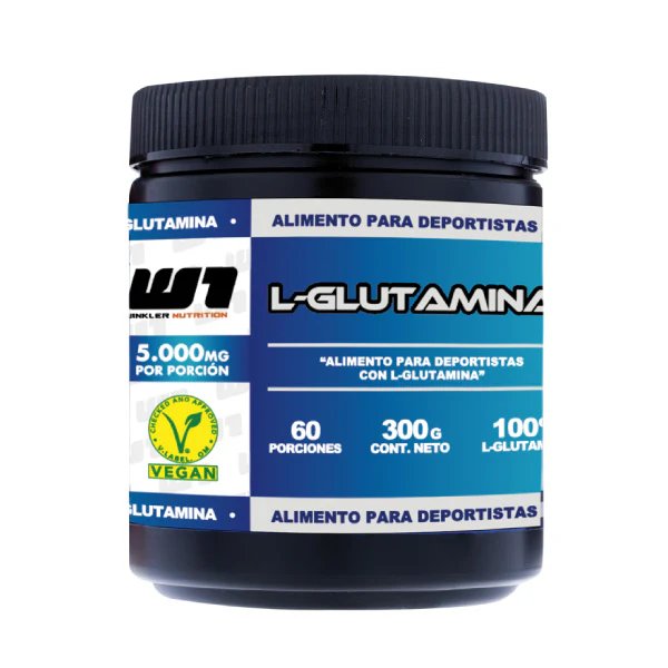 L-Glutamina 300gr 60Servicios Winkler