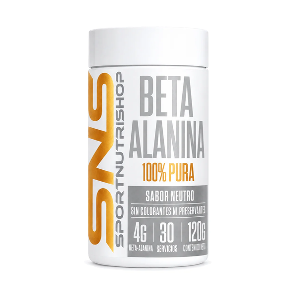 Beta Alanina 120gr 30Servicios Sin Sabor Sportnutrishop