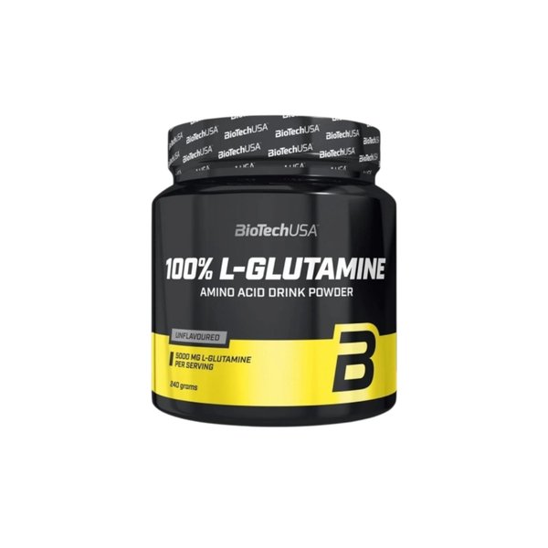 Glutamina 100% 240gr Biotechusa