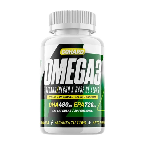 Omega 3 Vegano 120Capsulas 30 Sv Gohard