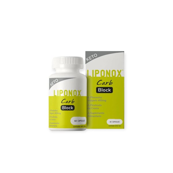 Bloqueador De Carbohidratos 60Caps Liponox