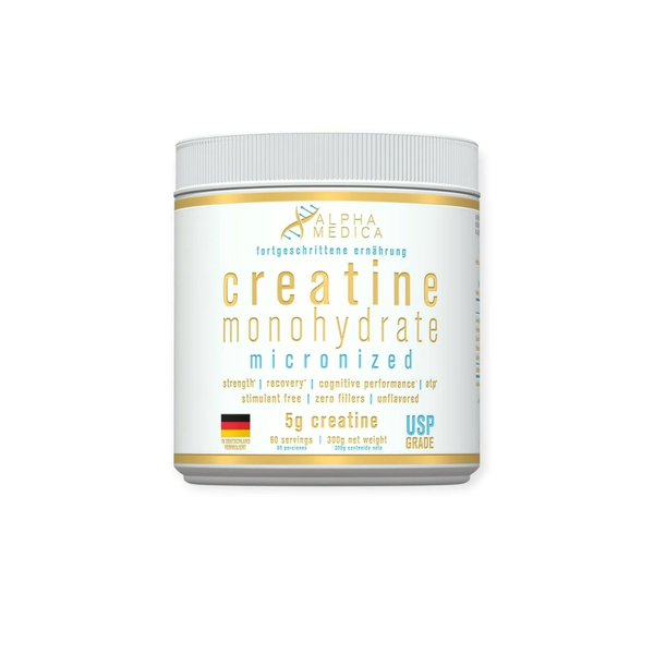 Creatina Monohidratada 300gr 60Servicios Alpha Medica