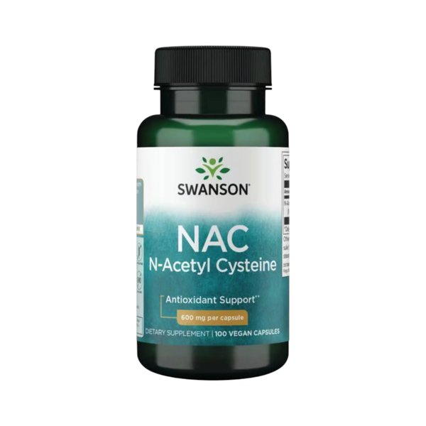 N-Acetil Cisteina Nac 600mg 100Capsulas Swanson