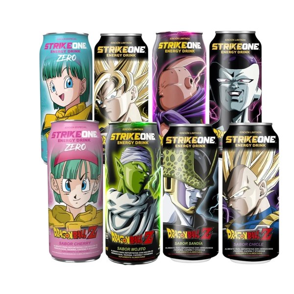 Pack 8 Unidades Colección Dragon Ball Z Strike One