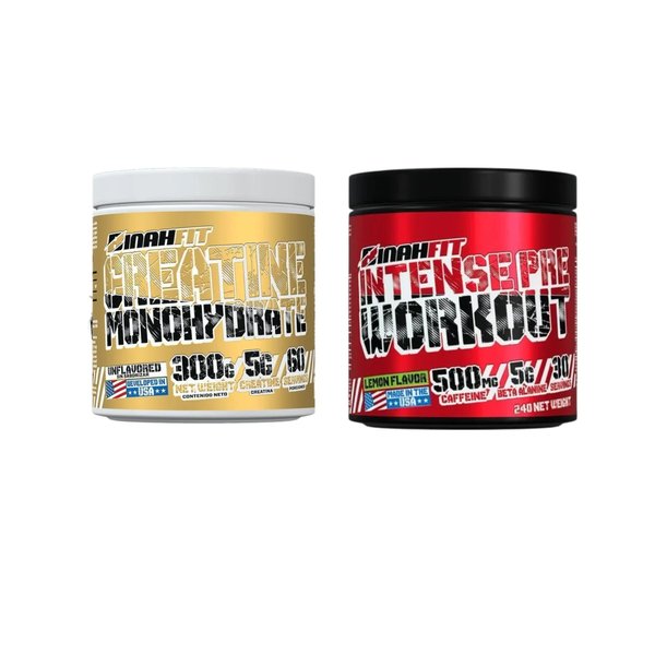 Pack Creatina 300gr + Pre-Entreno Intense 240g Binahfit