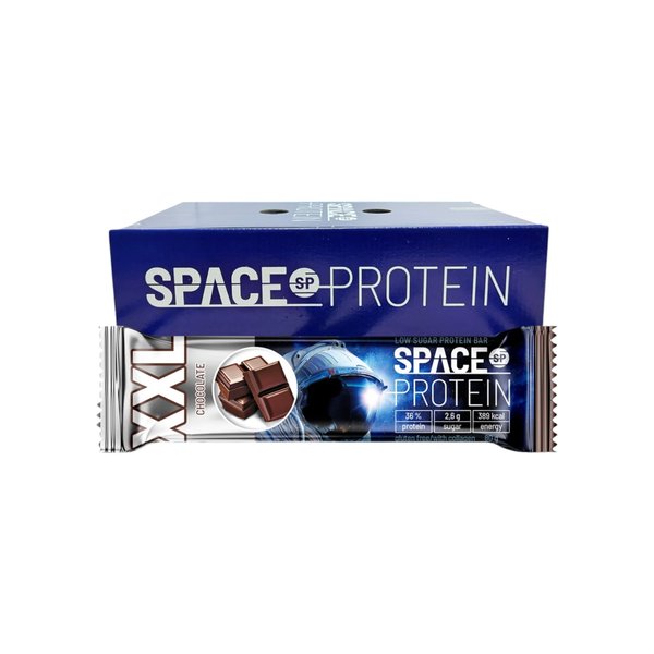Box 24 Barras Space Xxl 80gr Space Protein
