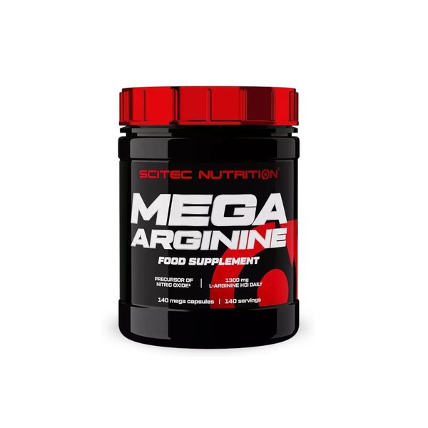 Mega Arginina 1.300mg. 140Capsulas Scitec