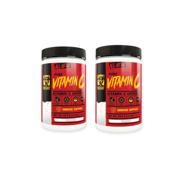 Pack 2 Vitamina C Pure 454gr C/U Mutant