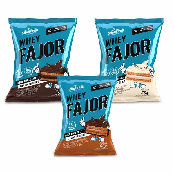 Shark Whey Alfajor Shark Pro