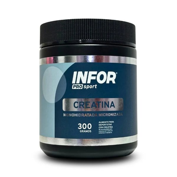 Creatina Monohidratada Micronizada 300gr 60Sv Infor
