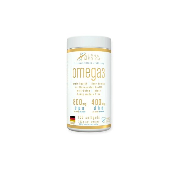 Omega 3 Epa Dha 150Softgels Alpha Medica