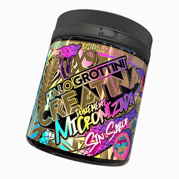 Creatina Monohidrato Doblemente Micronizada 300gr Sin Sabor I.G