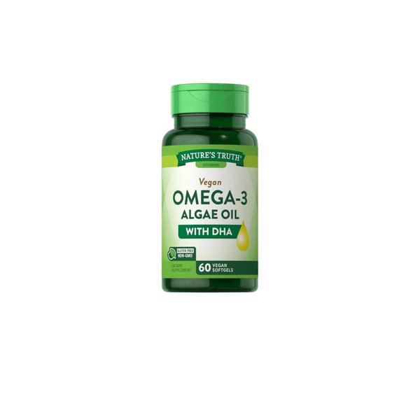 Omega 3 Vegano Con Dha 60Softgels Natures Truth