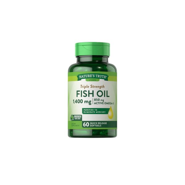 Omega 3 Fish Oil 1400mg 60Caps Natures Truth