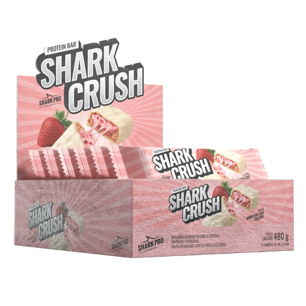 Caja Shark Crush 12 Uni Morango