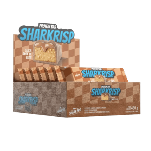 Caja Sharkrisp 12 Uni Doce De Leite