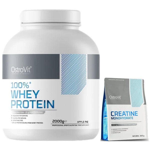 Pack Ostrovit Whey Protein 2kg + Ostrovit Creatine Monohydrate 300gr