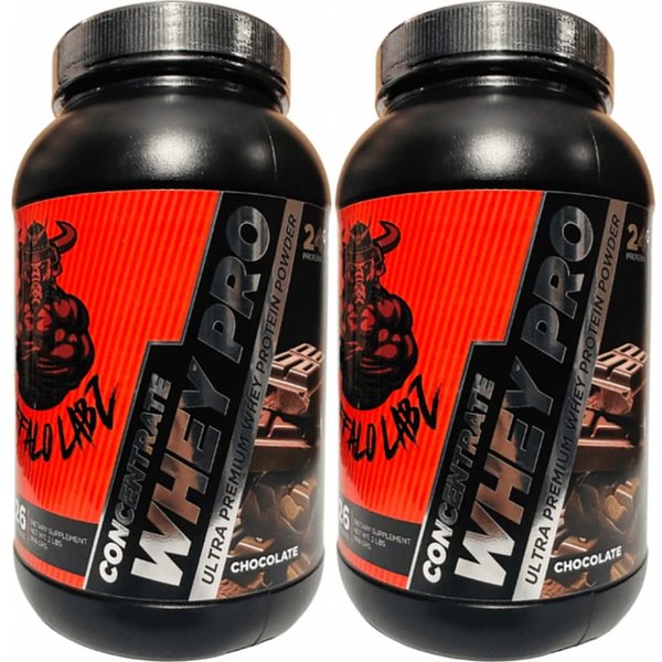 Pack 2 Concentrate Whey Pro Buffalo Labz 2lb