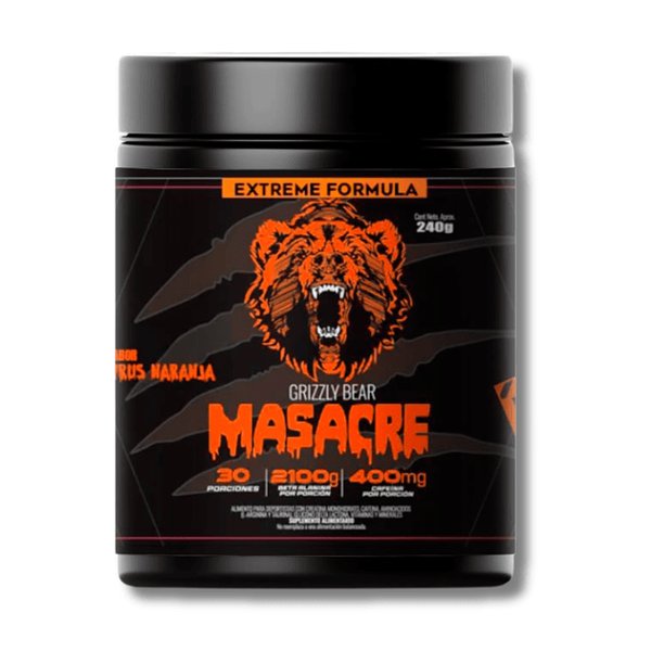 Masacre Pre Workout 240gr 30Servicios