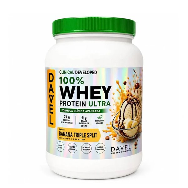 Whey Protein Ultra Davel 1kg- 33Servicios