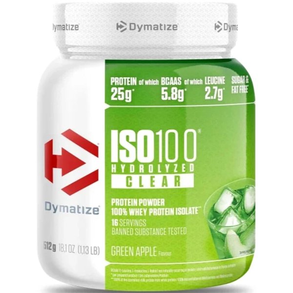 Iso 100 Hydrolyzed Protein Powder Clear 1,13lb