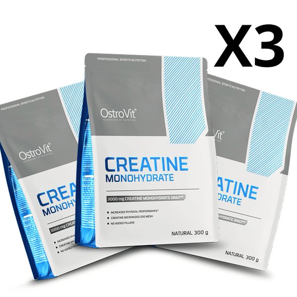 Ostrovit Creatina Monohydrate 300gr 3 Unidades