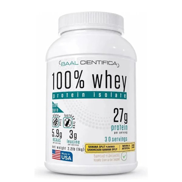 Whey Baal Cientifica 1kg- 30Servicios