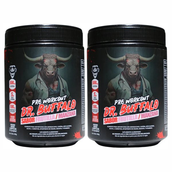 Pack 2 Pre Workout Dr. Buffalo Labz 30Servicios