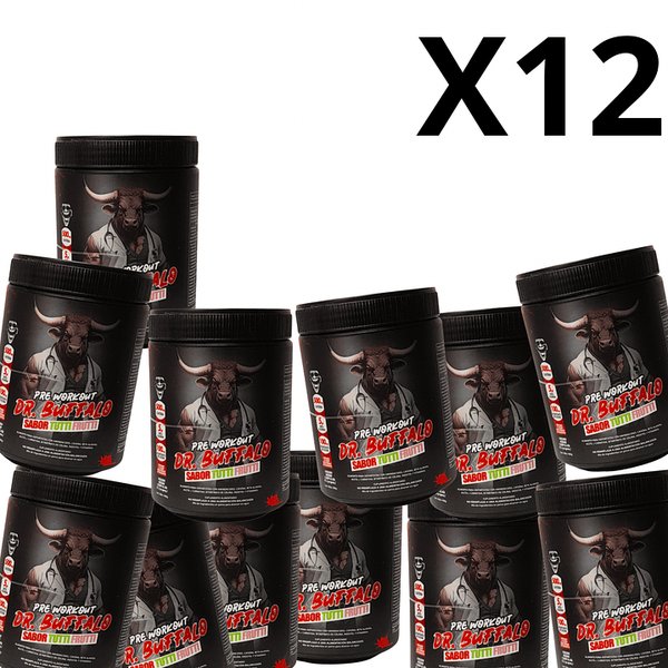 Pre Workout Dr. Buffalo Labz 30Servicios 12 Unidades