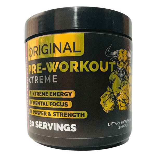 Pre Workout Bull Xtreme 30Servicios