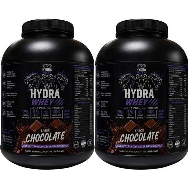 Pack 2 Hydra Whey Ultra Premium Protein 5lb