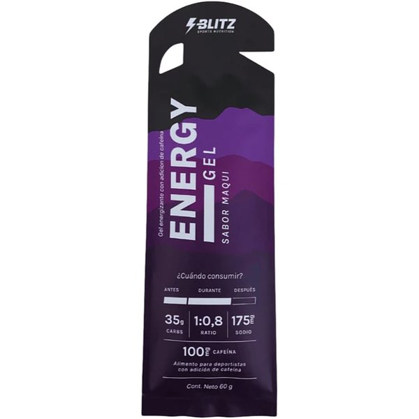 Blitz Energy Gel Con Cafeina 60gr