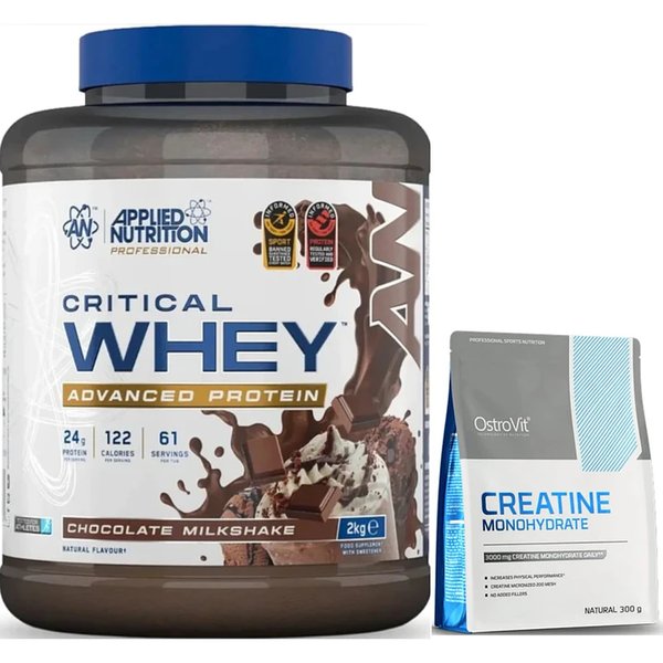 Pack Applied Critical Whey Protein 4,4lb + Ostrovit Creatina Monohydrate 300gr
