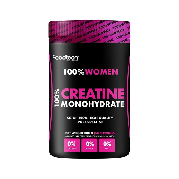 Creatine 100% Women Whey 300gr Foodtech